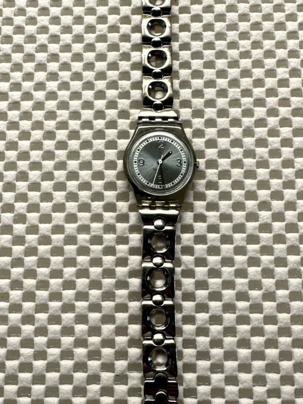 Swatch Watch Lady Metallic Dune LK258G Vintage 2005